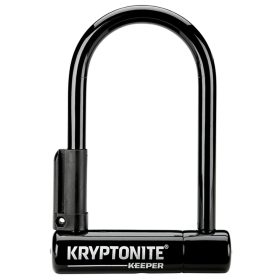 Kryptonite | Keeper U-Lock 3.25 X 6", Keyed | Black | Includes Bracket