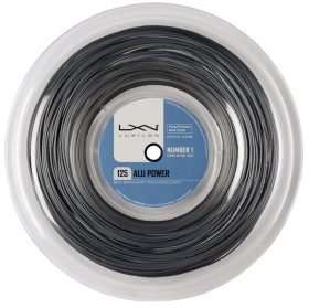 Luxilon ALU Power 125 Silver Tennis String (Reel)