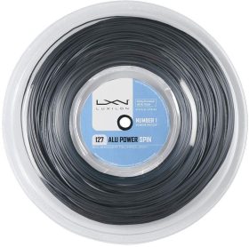 Luxilon ALU Power Spin 127 Silver Tennis String (Reel)