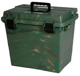 MTM SPUD709 Sportsmen's Plus Utility Dry Box - Green Wild Camo