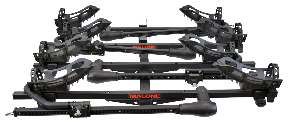 Malone Paddle Gear Pilot HM4 Hitch-Mount Platform 4-Bike Carrier