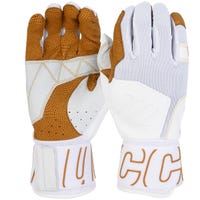 Marucci Blacksmith Men's Baseball Batting Gloves - 2024 Model in White Size Large