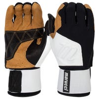 Marucci Blacksmith Men's Batting Gloves - 2022 Model in White/Black Size Large