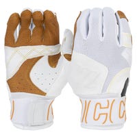 Marucci Blacksmith Youth Batting Gloves - 2025 Model in White Size Medium