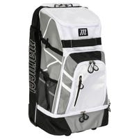 Marucci Convoy Wheeled Bag in White/Gray