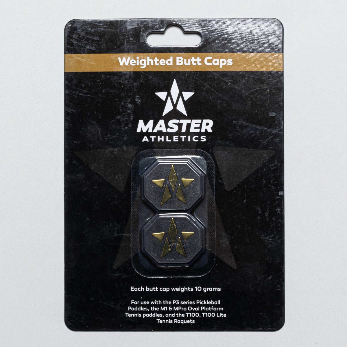 Master Athletics Weighted Butt Cap Squash Squash Overgrips