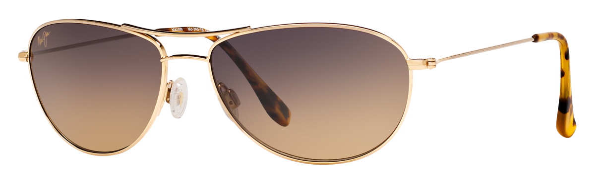 Maui Jim Baby Beach Polarized Sunglasses - Gold/HCL Bronze - Medium