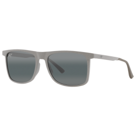 Maui Jim Makamae Glass Polarized Sunglasses - Matte Gray/Neutral Gray - Medium