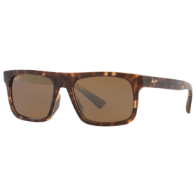 Maui Jim Opio Glass Polarized Sunglasses - Shiny Trans Light Brown/HCL Bronze - Medium