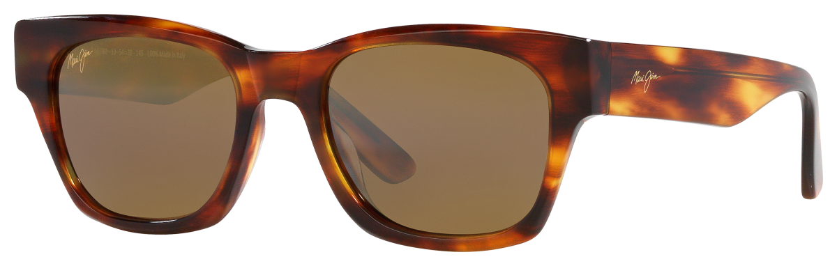 Maui Jim Valley Isle Glass Polarized Sunglasses - Tortoise/HCL Bronze