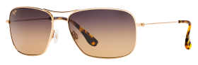 Maui Jim Wiki Wiki Polarized Sunglasses - Gold/HCL Bronze Mirror