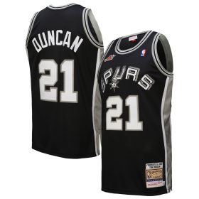 Men's Mitchell & Ness Tim Duncan Black San Antonio Spurs 2000 NBA All-Star Game Authentic Jersey