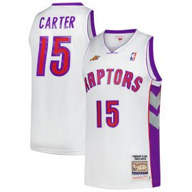 Men's Mitchell & Ness Vince Carter White Toronto Raptors 2000 NBA All-Star Game Authentic Jersey