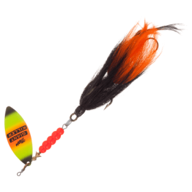 Mepps Giant Killer Tandem Spinner - Hot Orange/Chart/Black-Black/Orange - 1-3/4 oz.