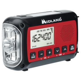 Midland ER40 Emergency Crank Weather Radio