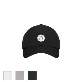 Miura Circle Patch Dad Hat Grey