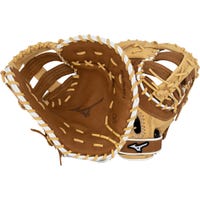 Mizuno Franchise Series GXF90B4 12.5" Baseball First Base Mitt - Tan/Brown Size 12.5 in