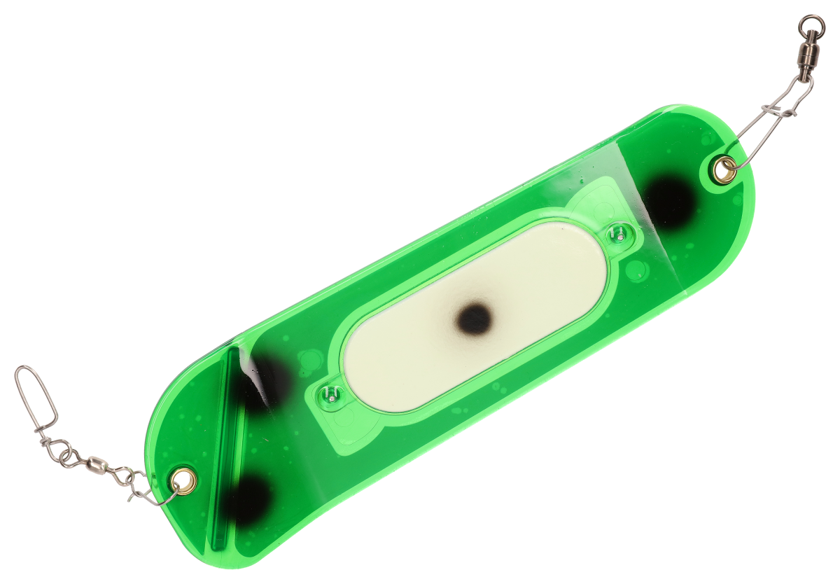 Moonshine Lures Rotator Flasher - Green/Pearl