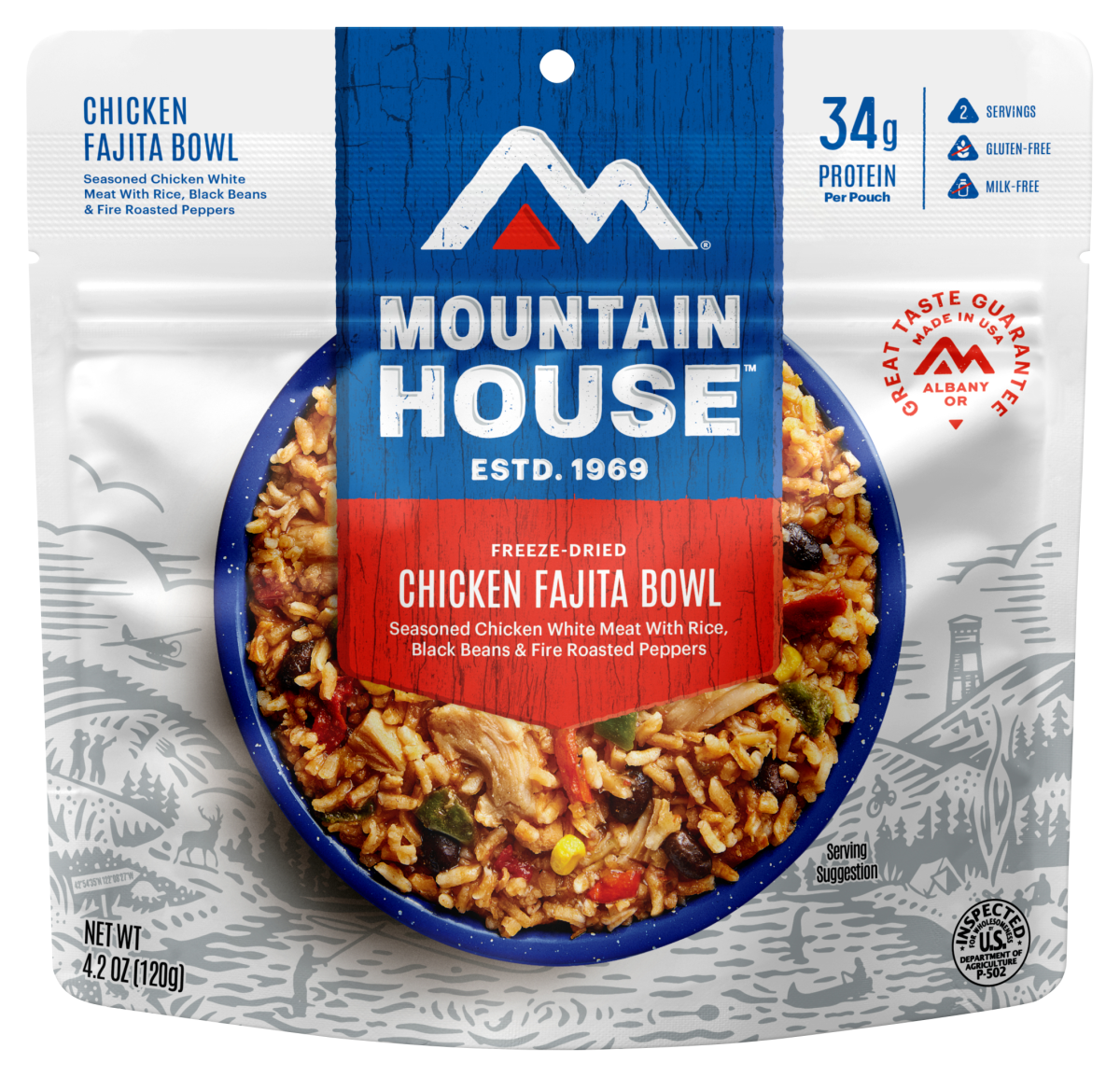 Mountain House Chicken Fajita Bowl