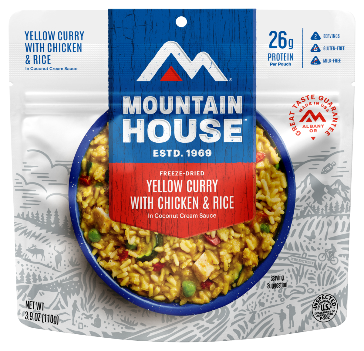 Mountain House Yellow Curry with Chicken and Rice