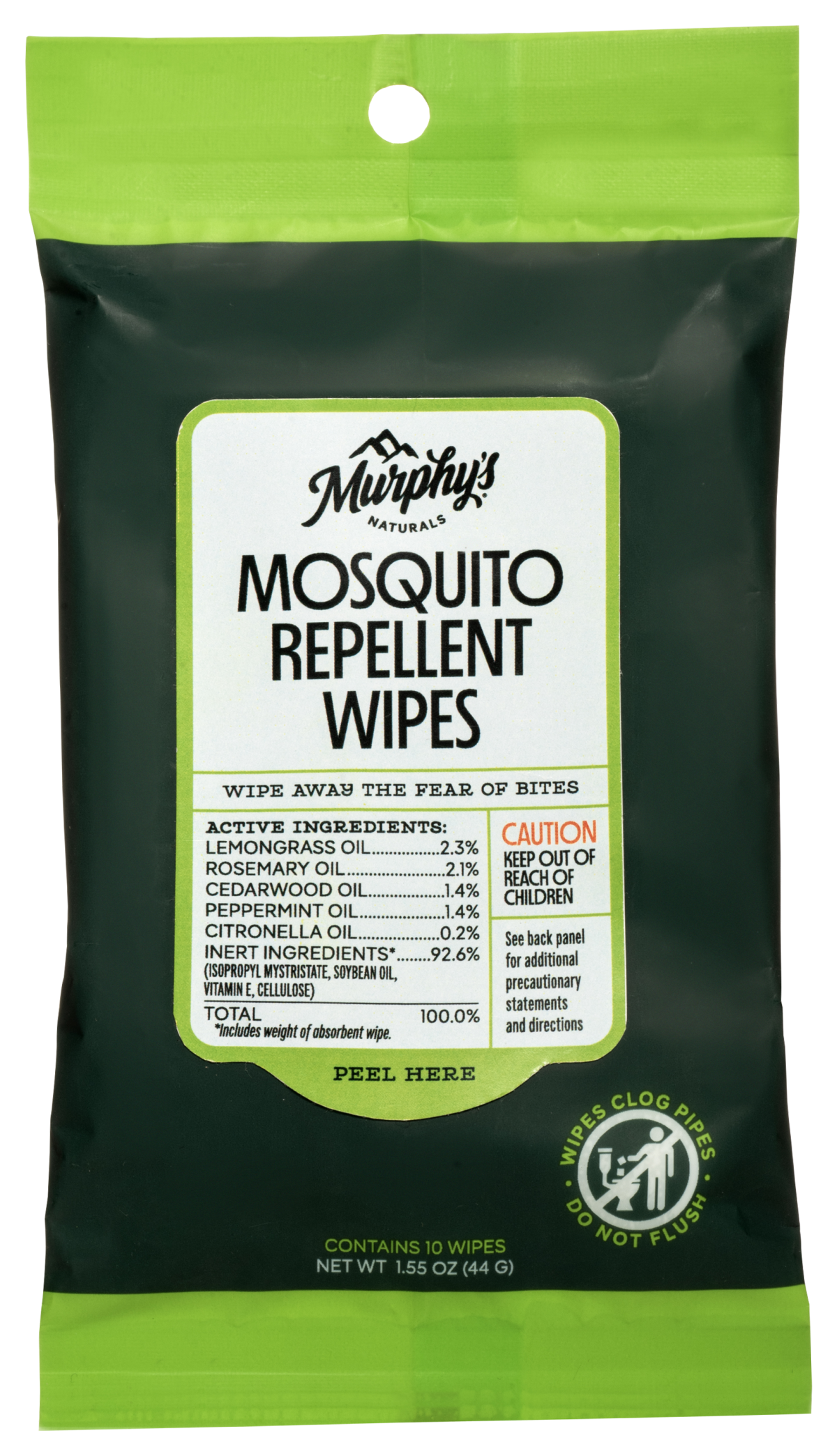 Murphy's Naturals Mosquito-Repellent Wipes