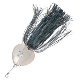 Musky Mayhem Tackle Double Showgirl Spinner - 7-1/2'' - Black/Nickel