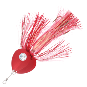 Musky Mayhem Tackle Double Showgirl Spinner - 7-1/2'' - Red/Red