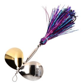 Musky Mayhem Tackle Micro Double Cowgirl Spinner - 3/4 oz. - Tequila