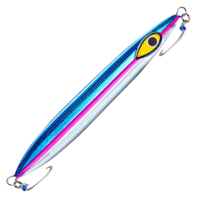 Mustad Rip Roller Jig - Silver Pink Blue - 15 oz.