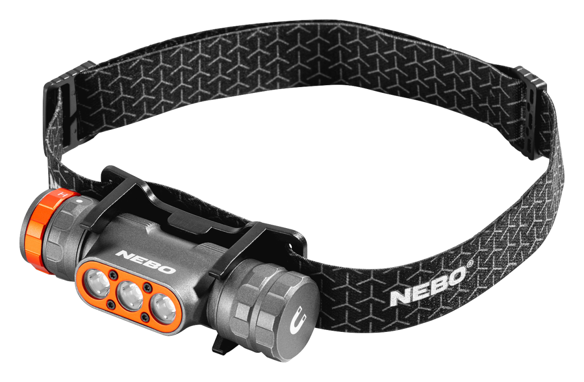 NEBO Transcend 1,500-Lumen Rechargeable Headlamp