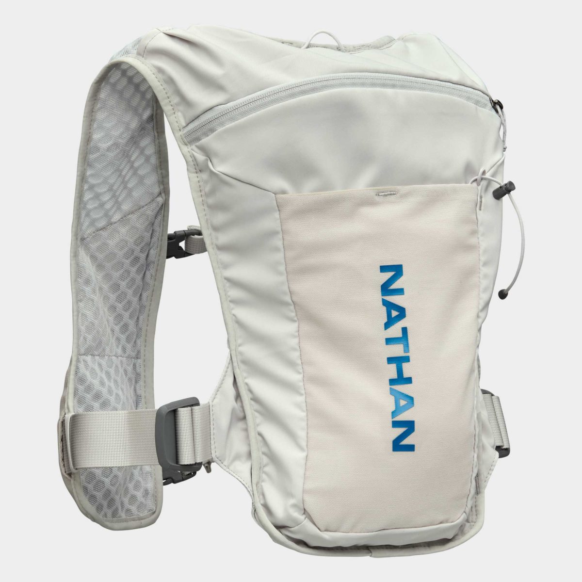 Nathan Quick Start 3.0 4L Hydration Vest Hydration Packs and Vests Vapor Grey/Deep Blue