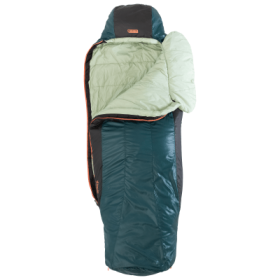 Nemo Tempo 20° Synthetic Mummy Sleeping Bag for Ladies - Lagoon/Celadon - Long