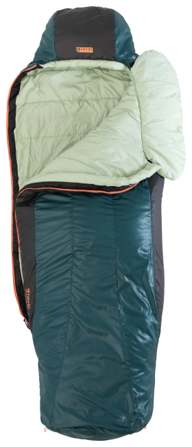 Nemo Tempo 20° Synthetic Mummy Sleeping Bag for Ladies - Lagoon/Celadon - Long