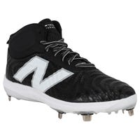 New Balance 4040v7 Men's Mid Metal Baseball Cleat in Black Size 10.5