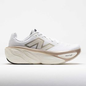 New Balance Fresh Foam X More v5 Women's Running Shoes Wht/Sea Salt/Lt Gld Metallic