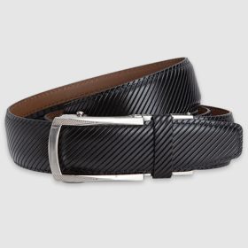 Nexbelt Avignon Black Luxury Belt 1 3/8 Inches Strap/Black