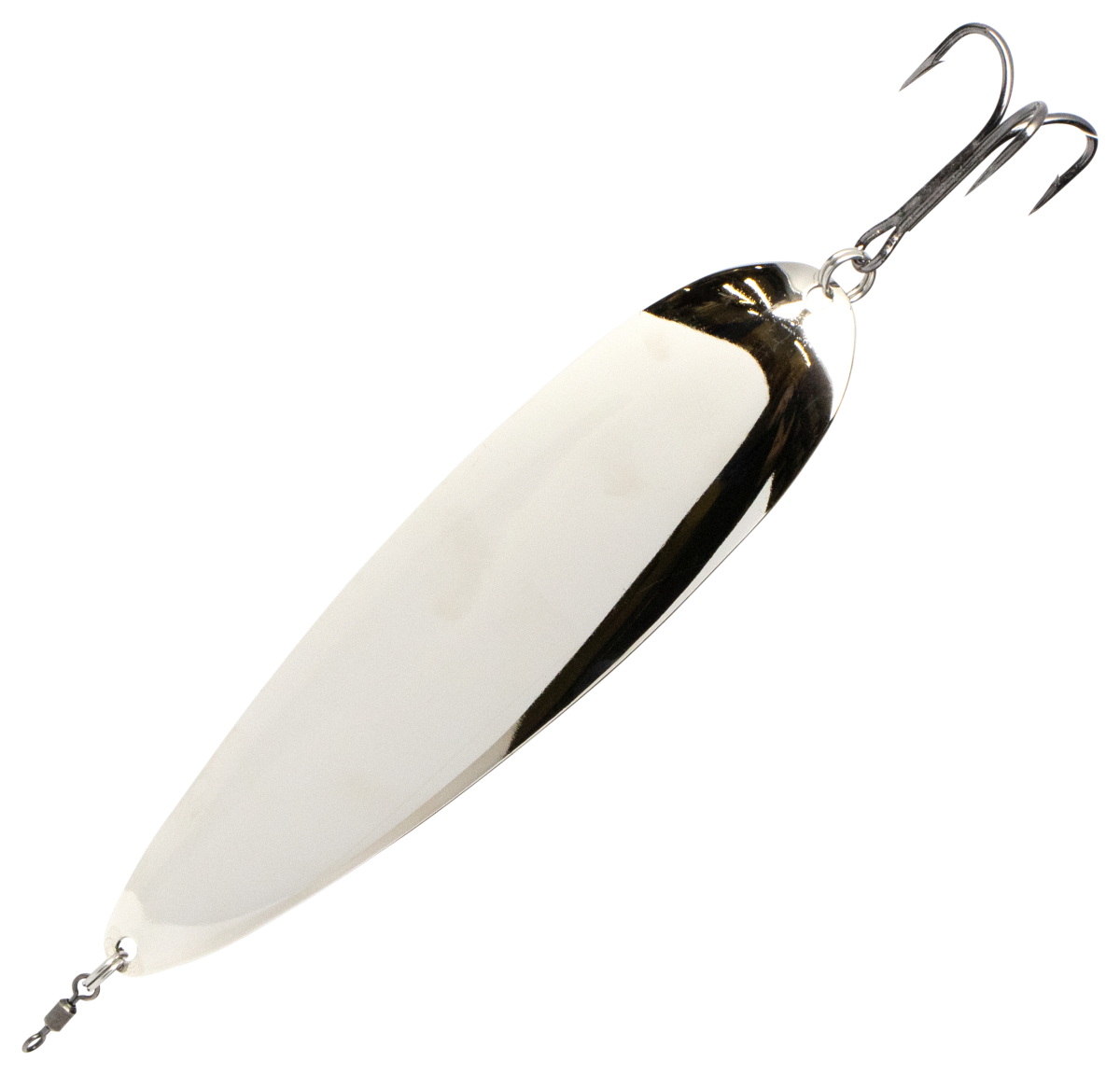 Nichols Lures Ben Parker Striper Edition Magnum Spoon - 8" - Silver Chrome