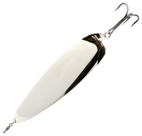 Nichols Lures Ben Parker Striper Edition Magnum Spoon - 8" - Silver Chrome