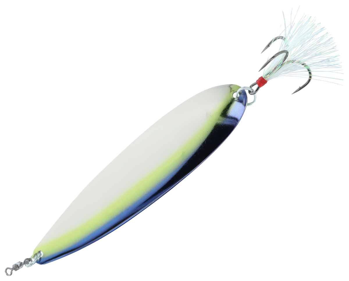 Nichols Lures Magnum Flutter Spoon - 6-1/2'' - Bombshell Shad