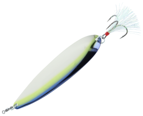 Nichols Lures Magnum Flutter Spoon - 6-1/2'' - Bombshell Shad