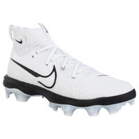 Nike Alpha Huarache NXT MCS Men's Molded Baseball Cleats in White/Black Size 8.0