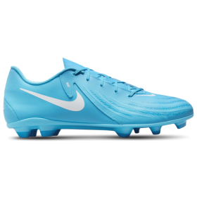 Nike Mens Nike Phantom GX II Club FG/MG - Mens Soccer Shoes Blue Fury/White Size 10.0