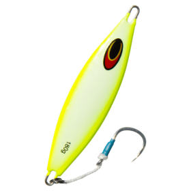 Nomad Design Buffalo Jig - 11 oz. - Chartreuse White Glow