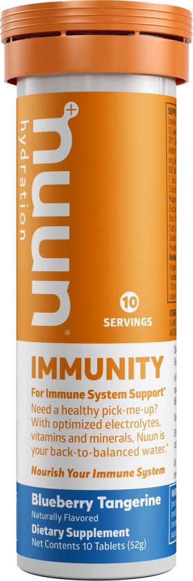 Nuun Immunity Flavored 10 Tablets, Zinc