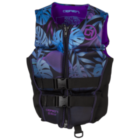 O'Brien Flex V-Back Life Jacket for Ladies - Purple - Large