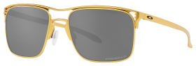 Oakley Holbrook TI OO6048 Prizm Grey Polarized Sunglasses - Satin Gold/Prizm Black - Large