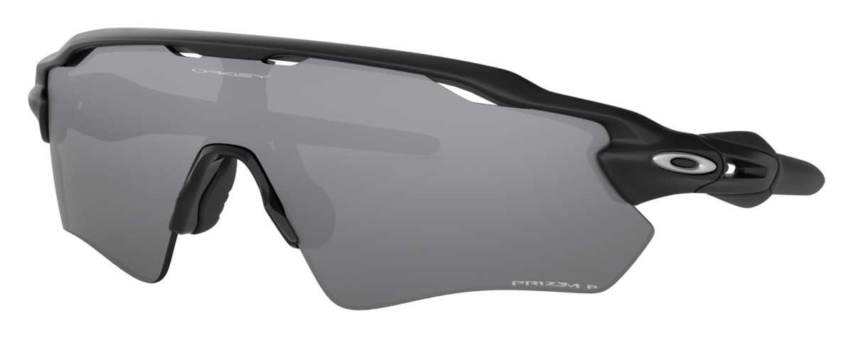 Oakley Radar EV Path OO9208 Polarized Sunglasses - Matte Black/Prizm Black Iridium Mirror - Standard