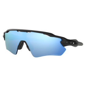 Oakley Radar EV Path OO9208 Polarized Sunglasses - Matte Black/Prizm Deep H2O Iridium Mirror - Standard