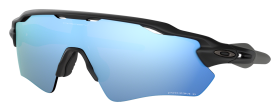 Oakley Radar EV Path OO9208 Polarized Sunglasses - Matte Black/Prizm Deep H2O Iridium Mirror - Standard