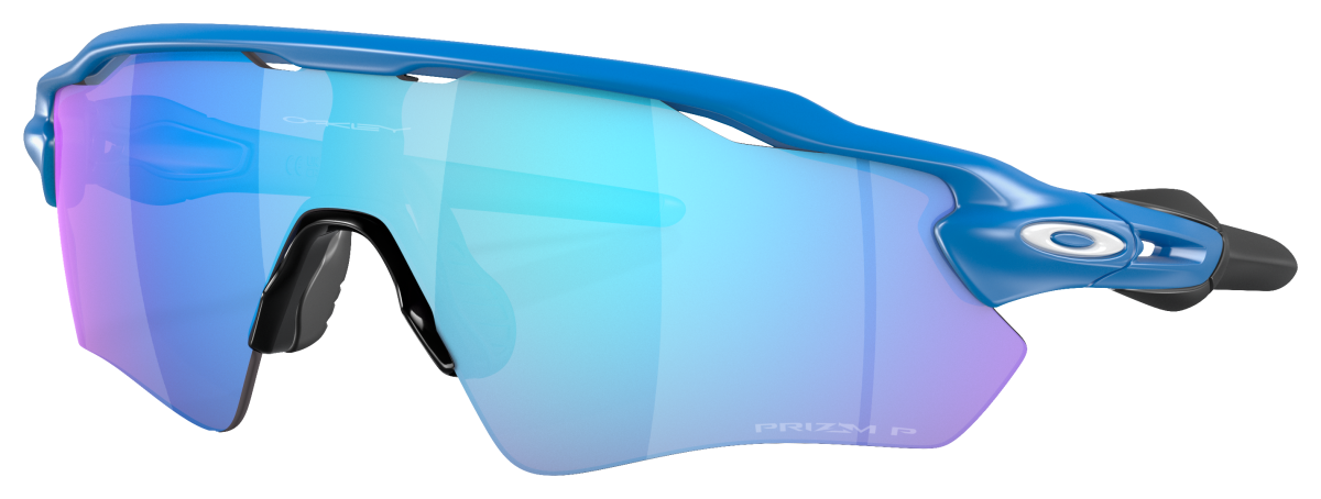 Oakley Radar EV Path OO9208 Prizm Grey Polarized Sunglasses - Matte Sapphire/Prizm Sapphire - X-Large